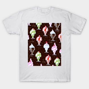 Ice cream pattern T-Shirt